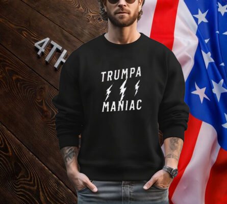 Trumpamaniac Trump-a-mania Lightning Bolt Trumpmania 2024 T-Shirt