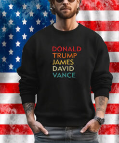 Donald Trump James David Vance 2024 Vintage Style T-Shirt