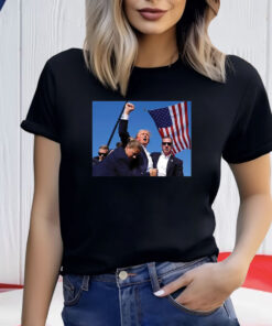 Trump Assassination Ladies Boyfriend Shirts