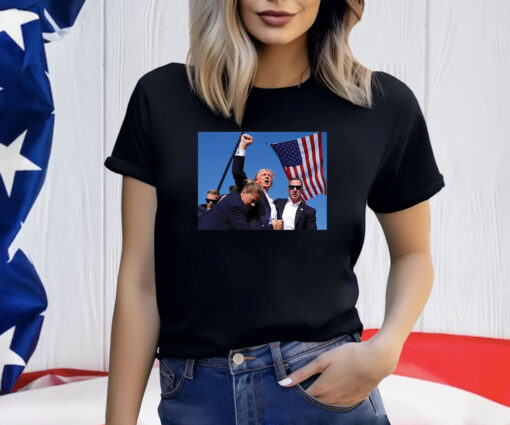 Trump Assassination Ladies Boyfriend Shirts