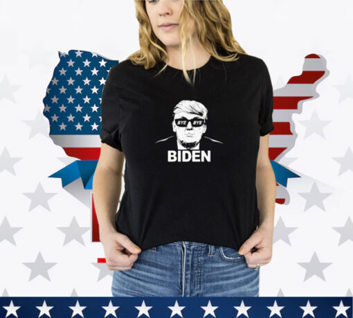 Funny Biden Drops Out of 2024 Election Race Bye Bye Biden T-Shirt