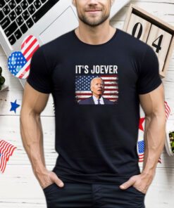 It's Joever Anti Joe Biden Trump Election 2024 T-Shirt