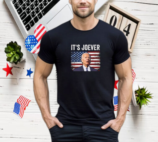 It's Joever Anti Joe Biden Trump Election 2024 T-Shirt