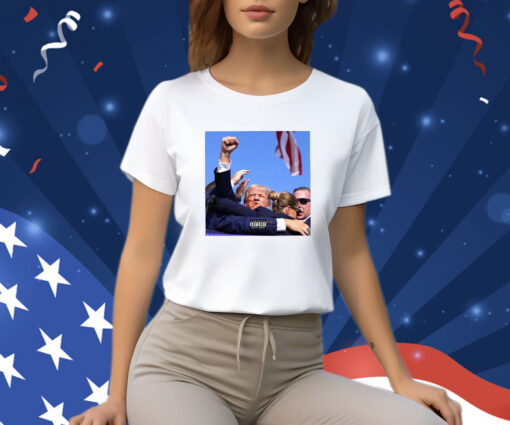 Trump Get Shoot At Rally T-Shirt