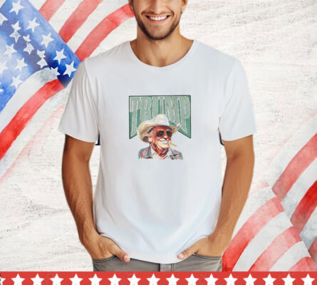 Western Trump Cowboy, Make America Great Trump Daddy, MAGA T-Shirt