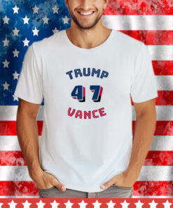 Donald Trump and James David Vance for 47. President 2024 T-Shirt