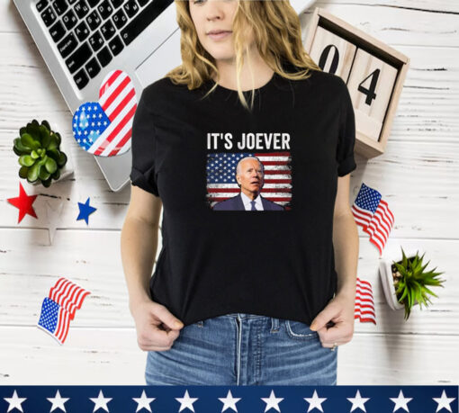 It's Joever Anti Joe Biden Trump Election 2024 T-Shirt