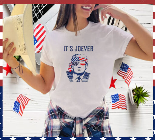 It's Joever Anti Joe Biden Funny Trump Election 2024 T-Shirt