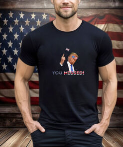 Funny Shot Republican Pro Trump, President 2024 T-Shirt