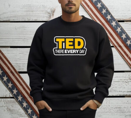 Cornelius Johnson Wearing Ted There Every Day Shirt