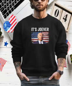 It's Joever Anti Joe Biden Trump Election 2024 T-Shirt