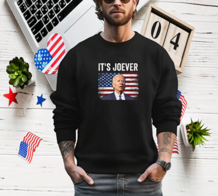 It's Joever Anti Joe Biden Trump Election 2024 T-Shirt