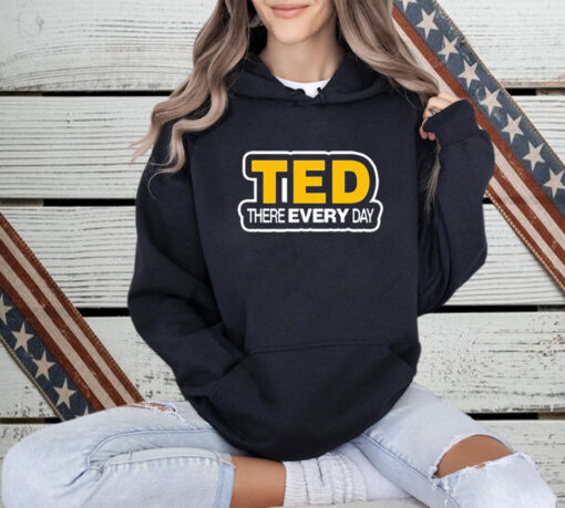 Cornelius Johnson Wearing Ted There Every Day Shirt