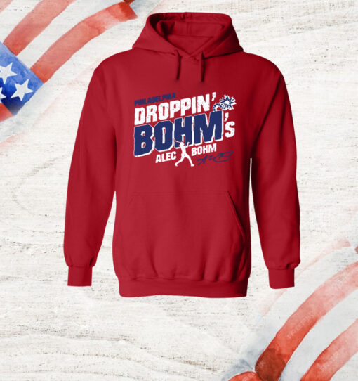 Alec Bohm Philadelphia Phillies Droppin' Bohm's T-Shirt