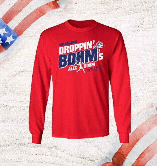 Alec Bohm Philadelphia Phillies Droppin' Bohm's T-Shirt