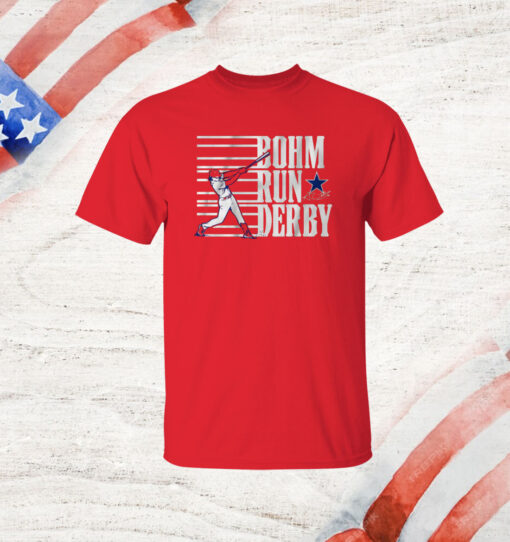 Alec Bohm Run Derby Philadelphia T-Shirt