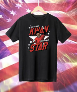 Steven Kwan Cleveland Kwan Star T-Shirt