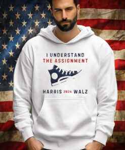 Chucks And Pearls I Understand The Assignment Harris Walz 2024 Shirt