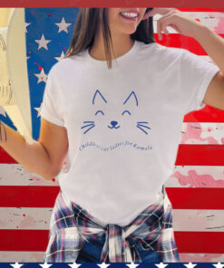 Kamala Harris Childless Cat Ladies For Kamala T-Shirt