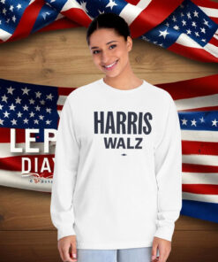 Kamala Harris Tim Walz LongSleeve Tee Shirt