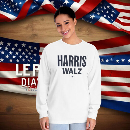 Kamala Harris Tim Walz LongSleeve Tee Shirt