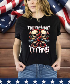 Skull Tuesday Night Titans T-Shirt