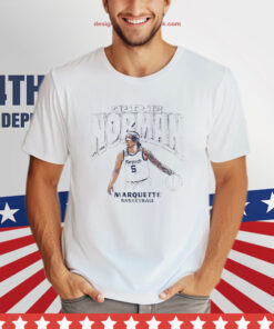 Tre Norman Marquette Golden Eagles Basketball T-Shirt