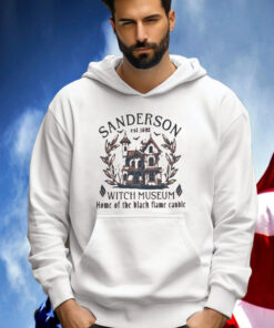 Sanderson Est 1693 Witch Museum Home Of The Black Flame Candle Shirt