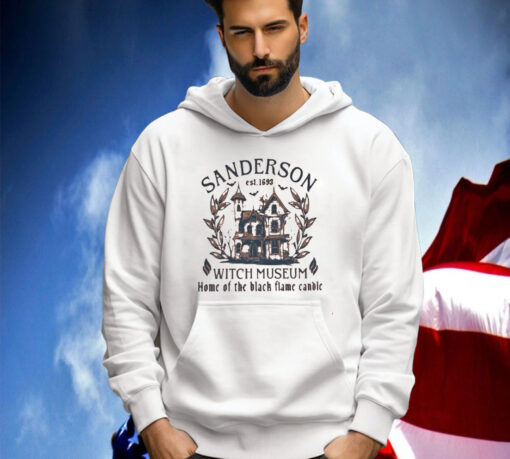 Sanderson Est 1693 Witch Museum Home Of The Black Flame Candle Shirt