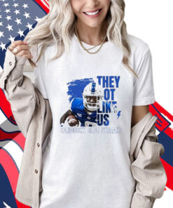 They Not Like Us Sandusky Blue Streaks Shirt