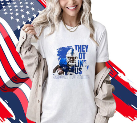 They Not Like Us Sandusky Blue Streaks Shirt