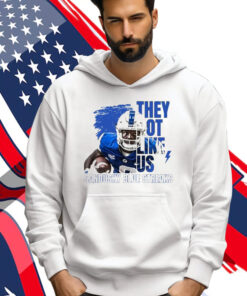 They Not Like Us Sandusky Blue Streaks Shirt