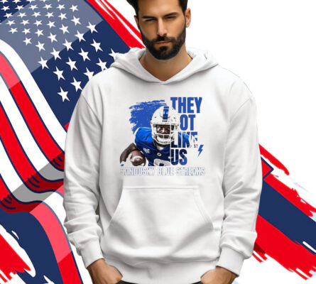 They Not Like Us Sandusky Blue Streaks Shirt