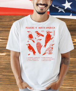 Bird warde peckers of north America Shirt