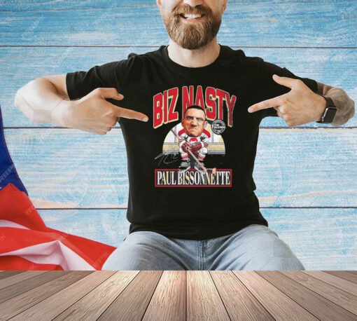 Biz Nasty Paul Bissonnette Arizona Coyotes hockey caricature signature Shirt