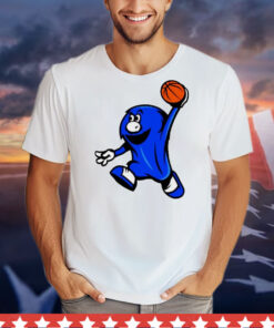 Dicks Xavier Musketeers Blue Basketball Blue Blob T-Shirt