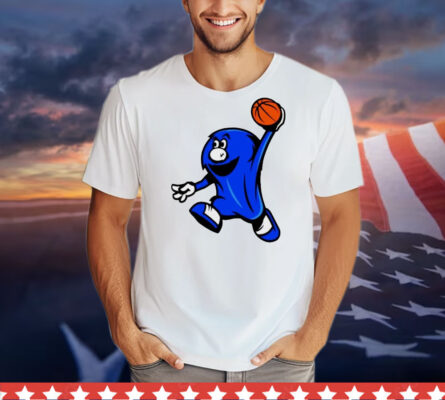 Dicks Xavier Musketeers Blue Basketball Blue Blob T-Shirt