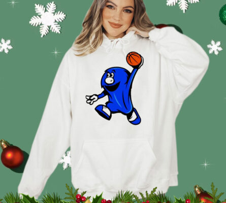 Dicks Xavier Musketeers Blue Basketball Blue Blob T-Shirt