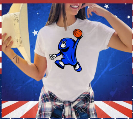 Dicks Xavier Musketeers Blue Basketball Blue Blob T-Shirt