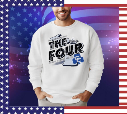 Detroit Catholic Central 2024 MHSAA Football D1 The Four T-Shirt