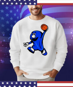 Dicks Xavier Musketeers Blue Basketball Blue Blob T-Shirt