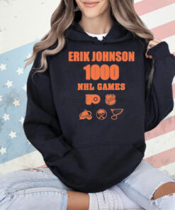 Erik Johnson 1000 NHL games Shirt