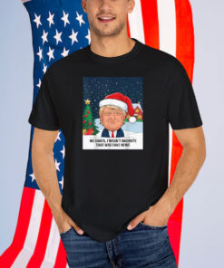 Funny Trump Christmas Ugly Sweater Christmas Pajamas America T-Shirt