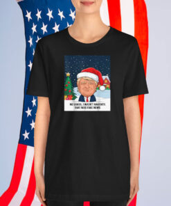 Funny Trump Christmas Ugly Sweater Christmas Pajamas America T-Shirt