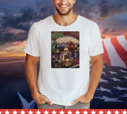 Grogmeet 25 Judge Blythy’s Desk art T-Shirt
