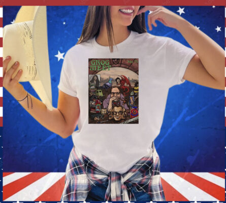 Grogmeet 25 Judge Blythy’s Desk art T-Shirt