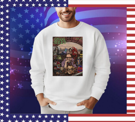 Grogmeet 25 Judge Blythy’s Desk art T-Shirt
