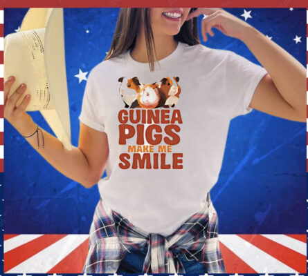 Guinea pigs make me smile T-Shirt