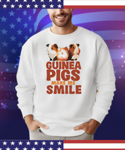 Guinea pigs make me smile T-Shirt