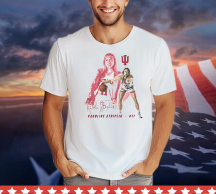 Karoline Striplin Indiana Hoosiers basketball player signature T-Shirt